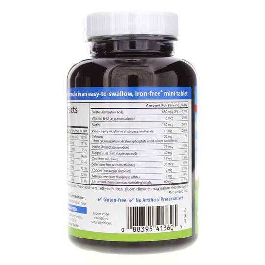 Mini Multi Vitamins & Minerals w/ No Added Iron, CL